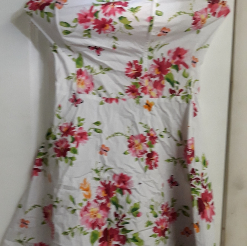 Flower Print Dress